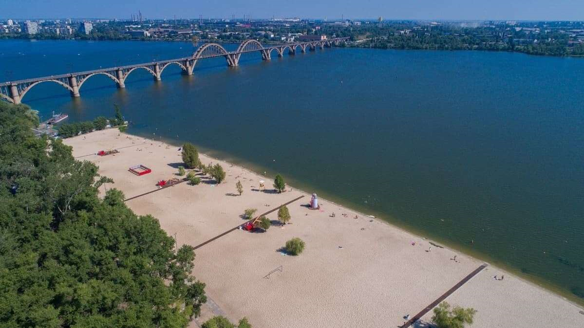 Пляжі в Дніпрі